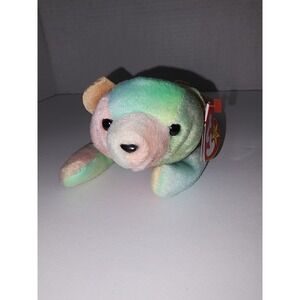 Ty Beanie Babies Sammy‎ The Bear Tie Dye 1998